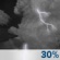 Wednesday Night: A chance of showers and thunderstorms before 11pm, then a chance of showers and thunderstorms. Mostly cloudy, with a low around 71. Southwest wind 6 to 9 mph. Chance of precipitation is 30%. New rainfall amounts less than a tenth of an inch possible. Wednesday Night: Chance Showers And Thunderstorms